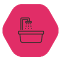 Bath Mould Icon IMAGE